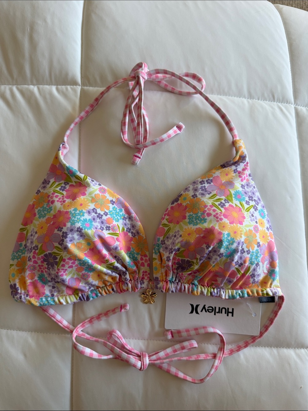 NWT Hurley Bikini Top